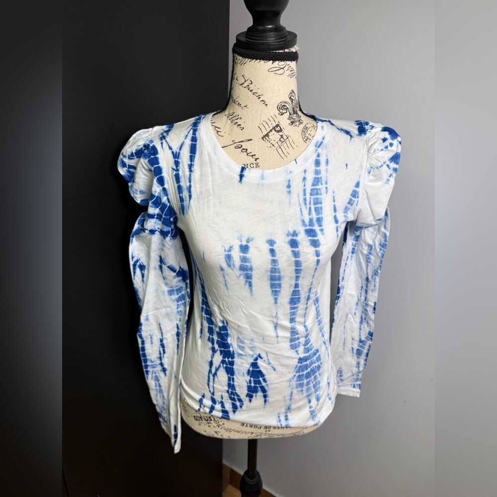 Generation Love Indigo Tie dye Top NWT Size XXS